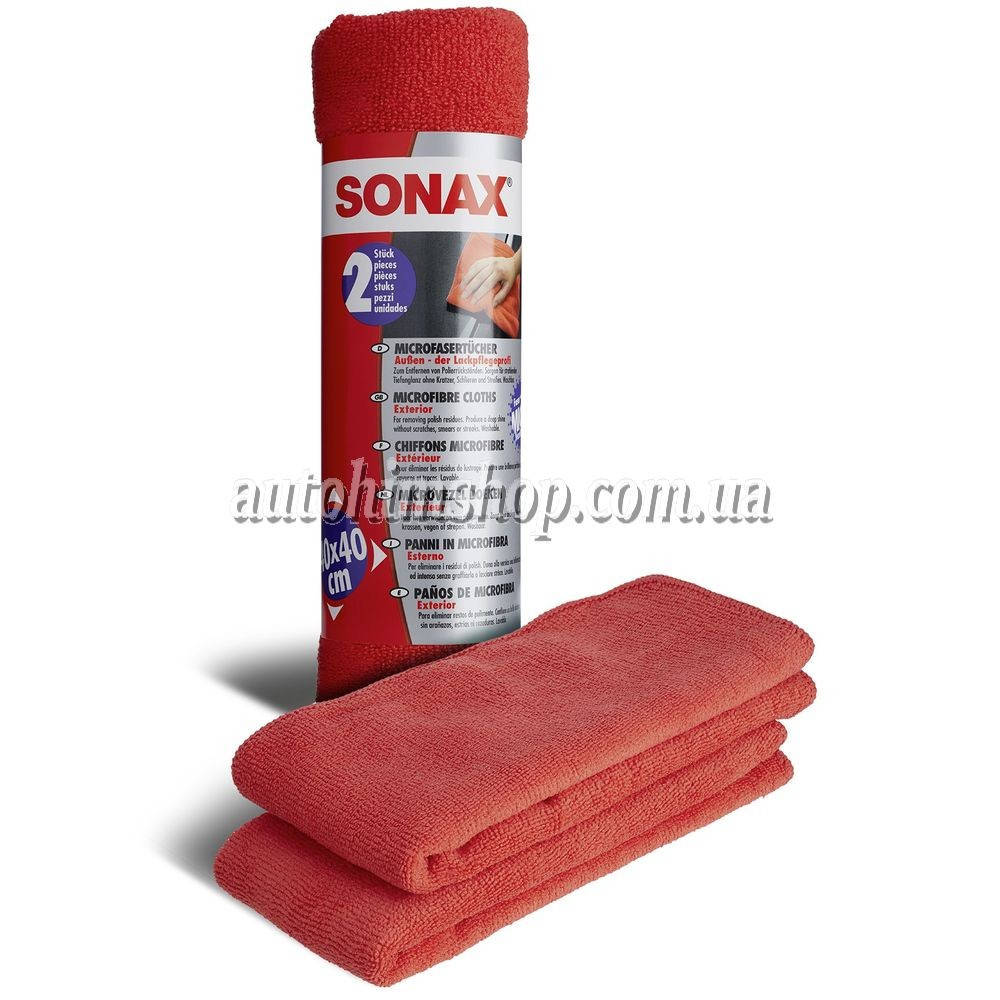 

Набор салфеток Sonax из микрофибры универсальных 2 шт.