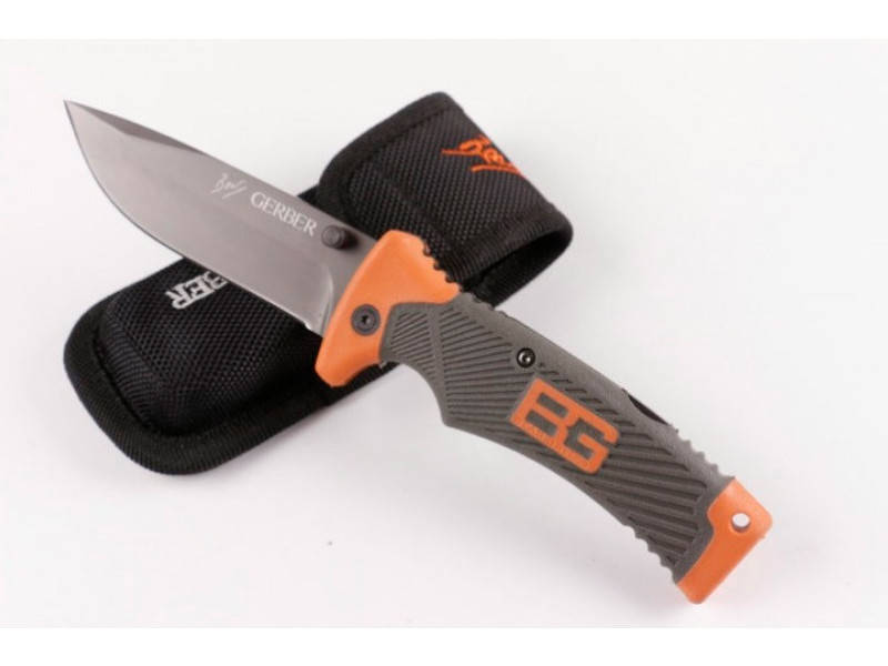 

Туристический складной нож Gerber BG Bear Grylls (длина 21см) в чехле