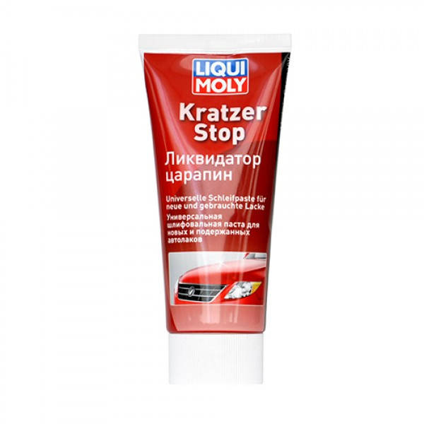 

Ликвидатор царапин полировочная паста для кузова Liqui Moly Kratzer Stop 200мл (7649)