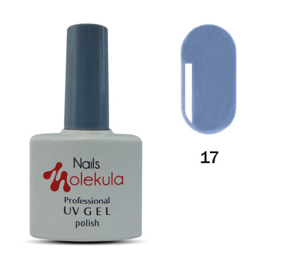 

Гель-лак Nails Molekula Professional №17 Лазурно-серый