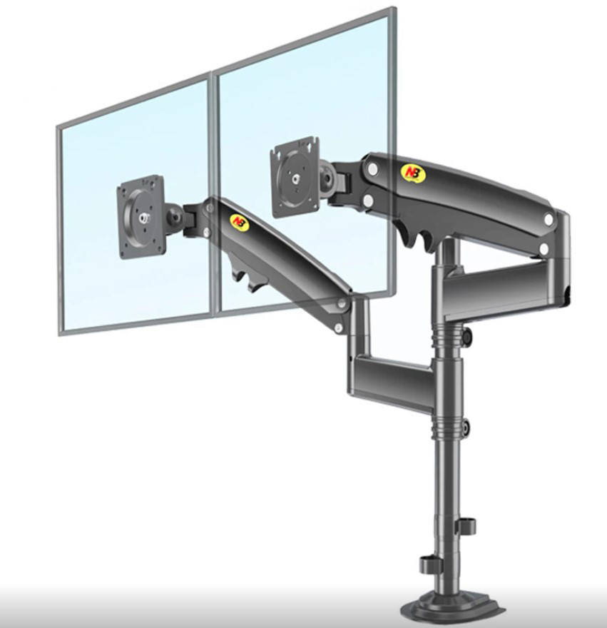 

Крепление настольное для двух мониторов North Bayou H180 2328, Черный