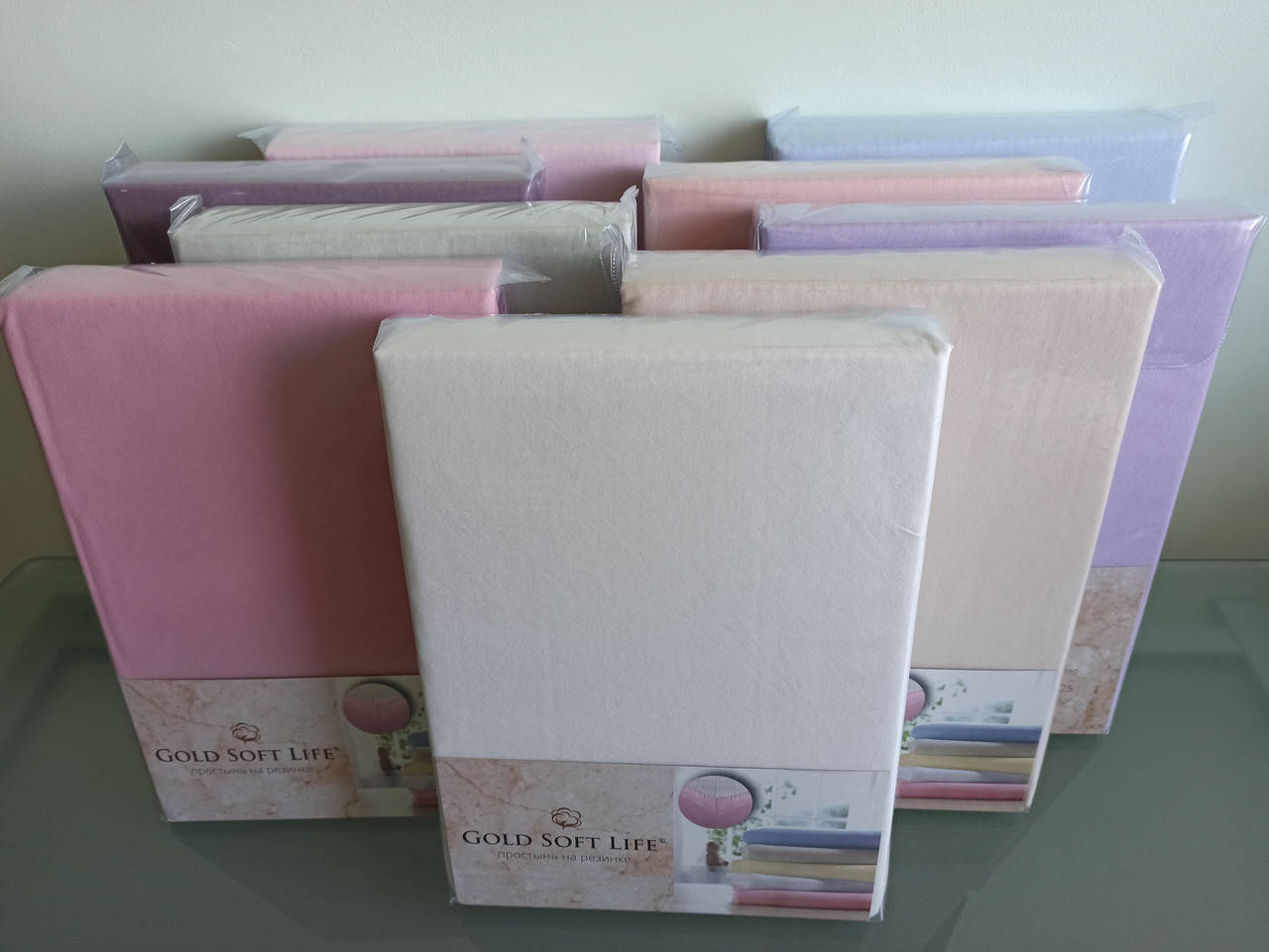 

Трикотажные простыни на резинке на двуспальные матрасы 160*200см, Турция