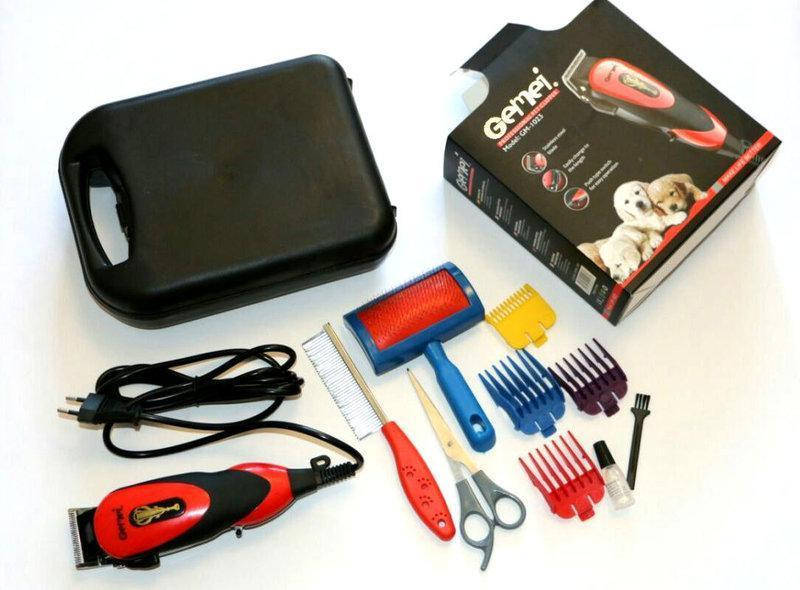 

Машинка для стрижки животных (собак и кошек) Gemei GM - 1023