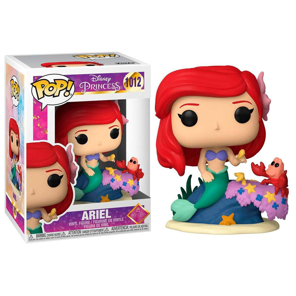 

Фигурка Funko Pop Фанко Поп Принцессы Дисней Ариель Disney Princesss Ariel 10 см cartoon DP A 1012