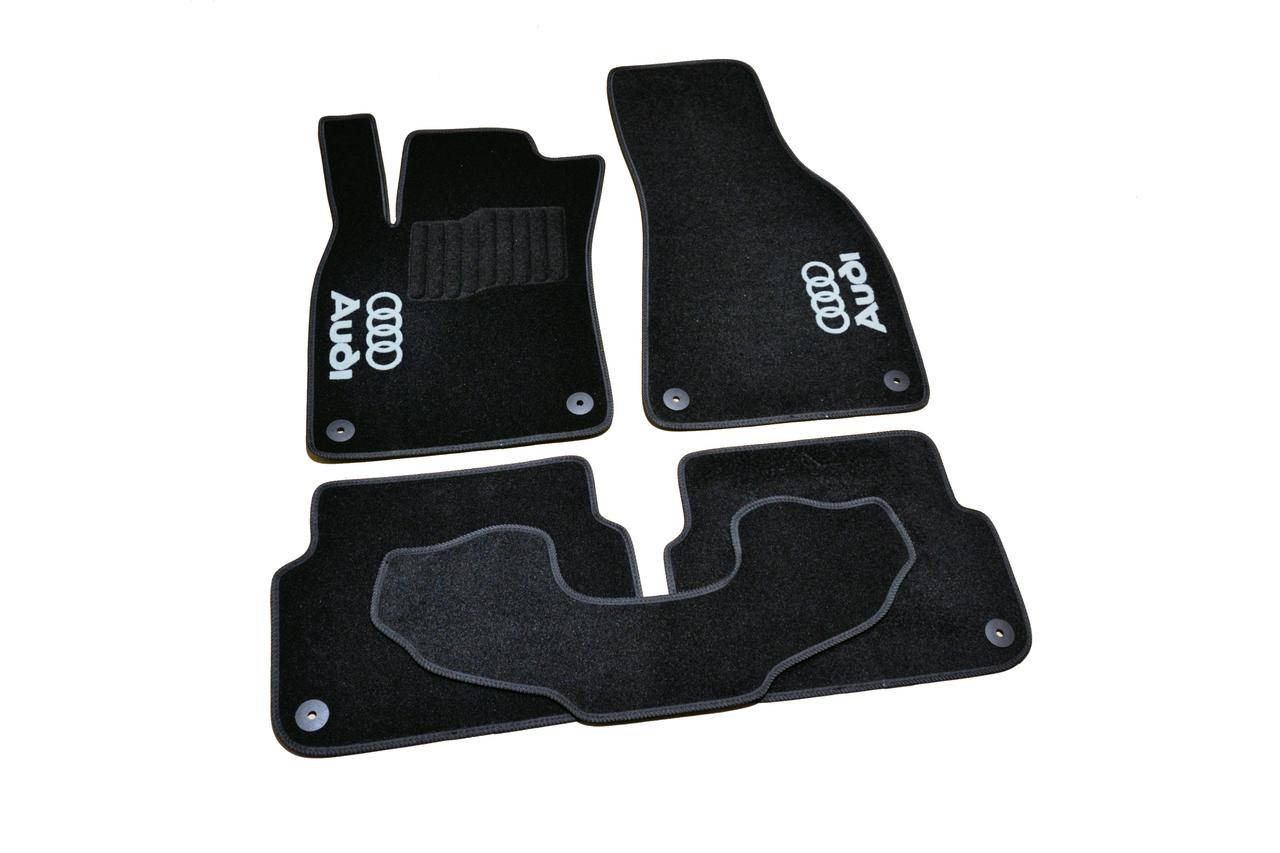 

Ворсовые коврики Audi A6 С6 (2006-2011) 2,7D;3,0D; 2,4І /Чёрные 5шт AVTM BLCCR1023, Черный