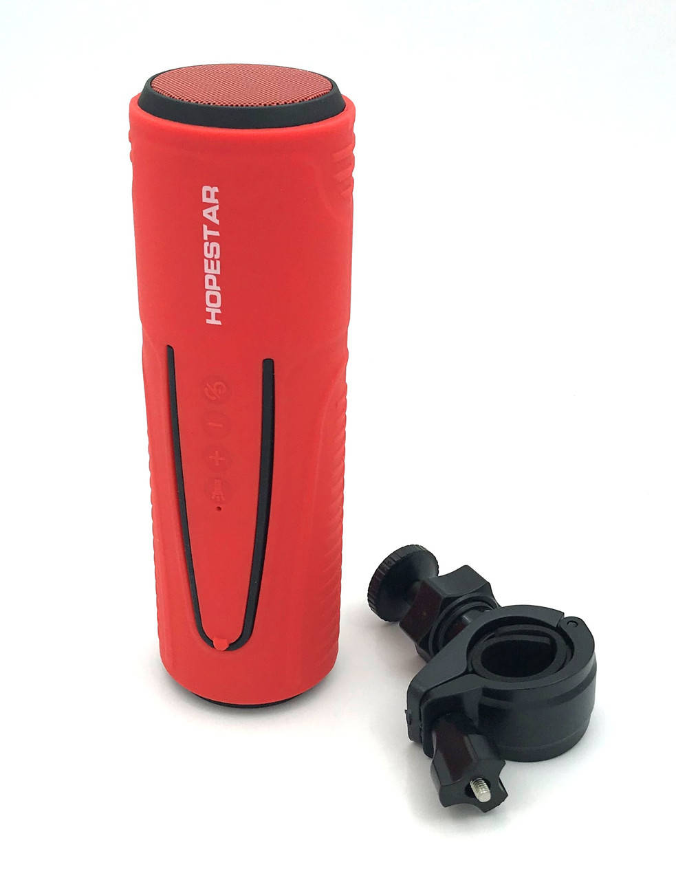 

Колонка велосипедная Bluetooth HOPESTAR P3 Красная