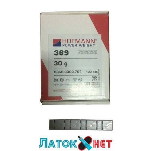 

Груз клеящийся низкий голубая лента 4x2,5г+4x5г цинк (type 369-7) h=2,5мм Franken, Германия