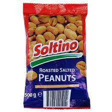 

Арахис соленый орешки Soltino Чехия 500 g