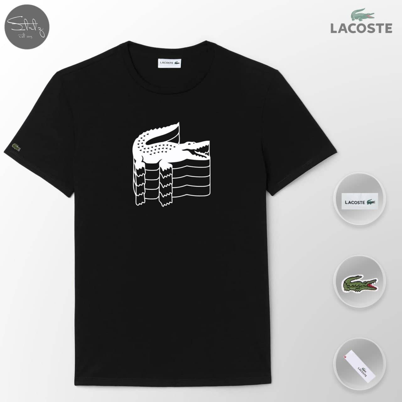

Мужская прикольная футболка с крокодилом лакост/Lacoste