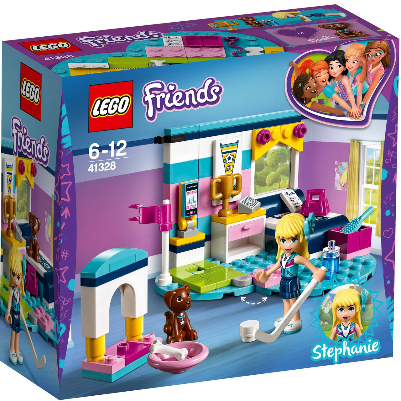 

LEGO ЛЕГО Friends Комната Стефани 41328