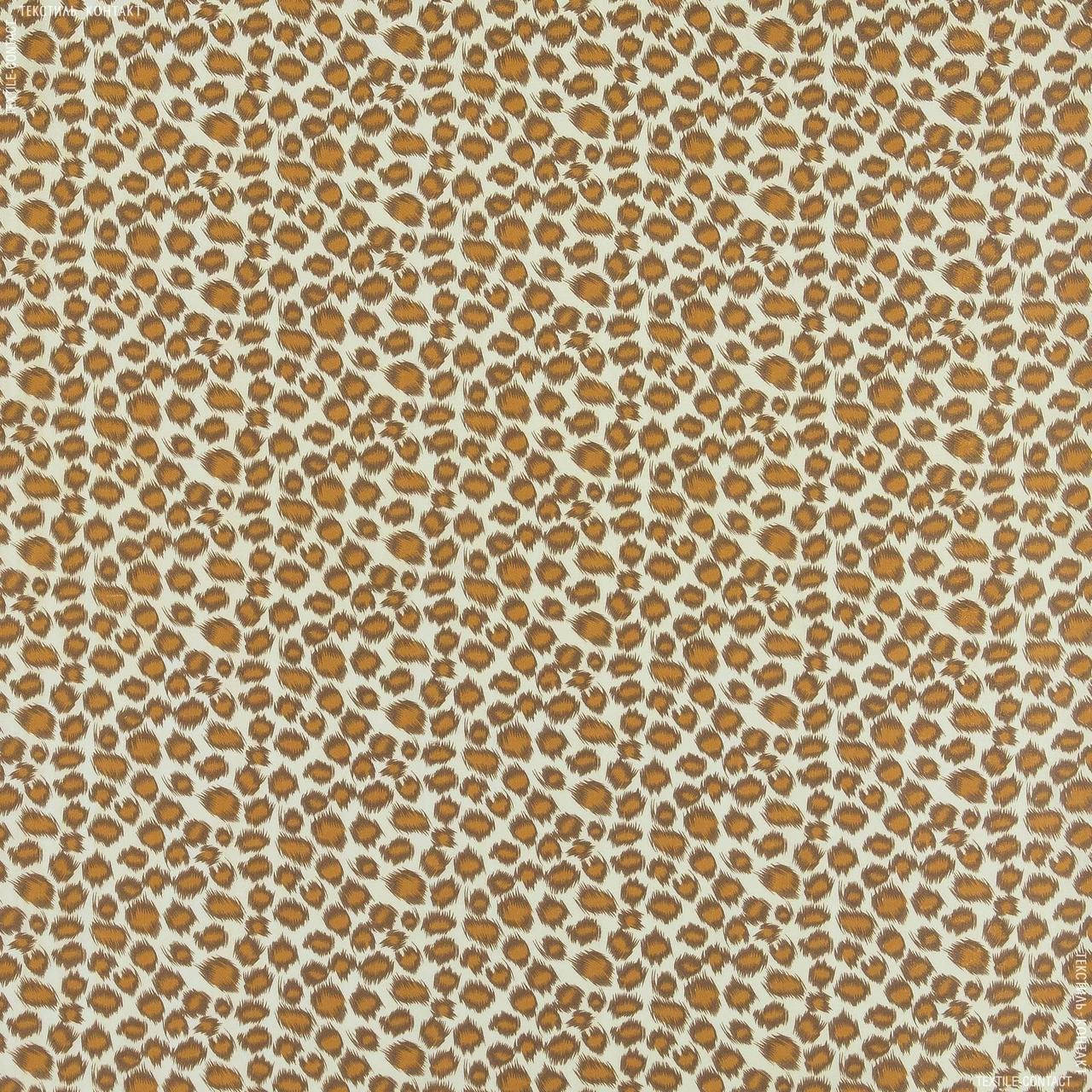 

Бязь набивная поликотон, Коричневый