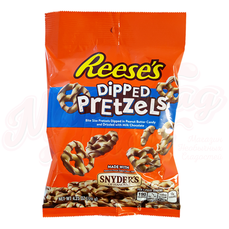 

Reese's Peanut Butter Dipped Pretzels, 120 г