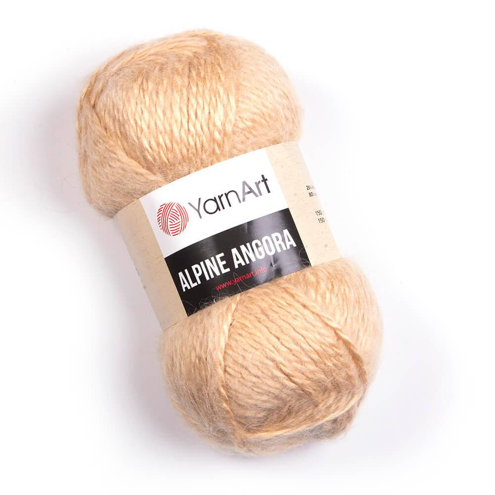 

Yarnart Alpine Angora №346 бежевый