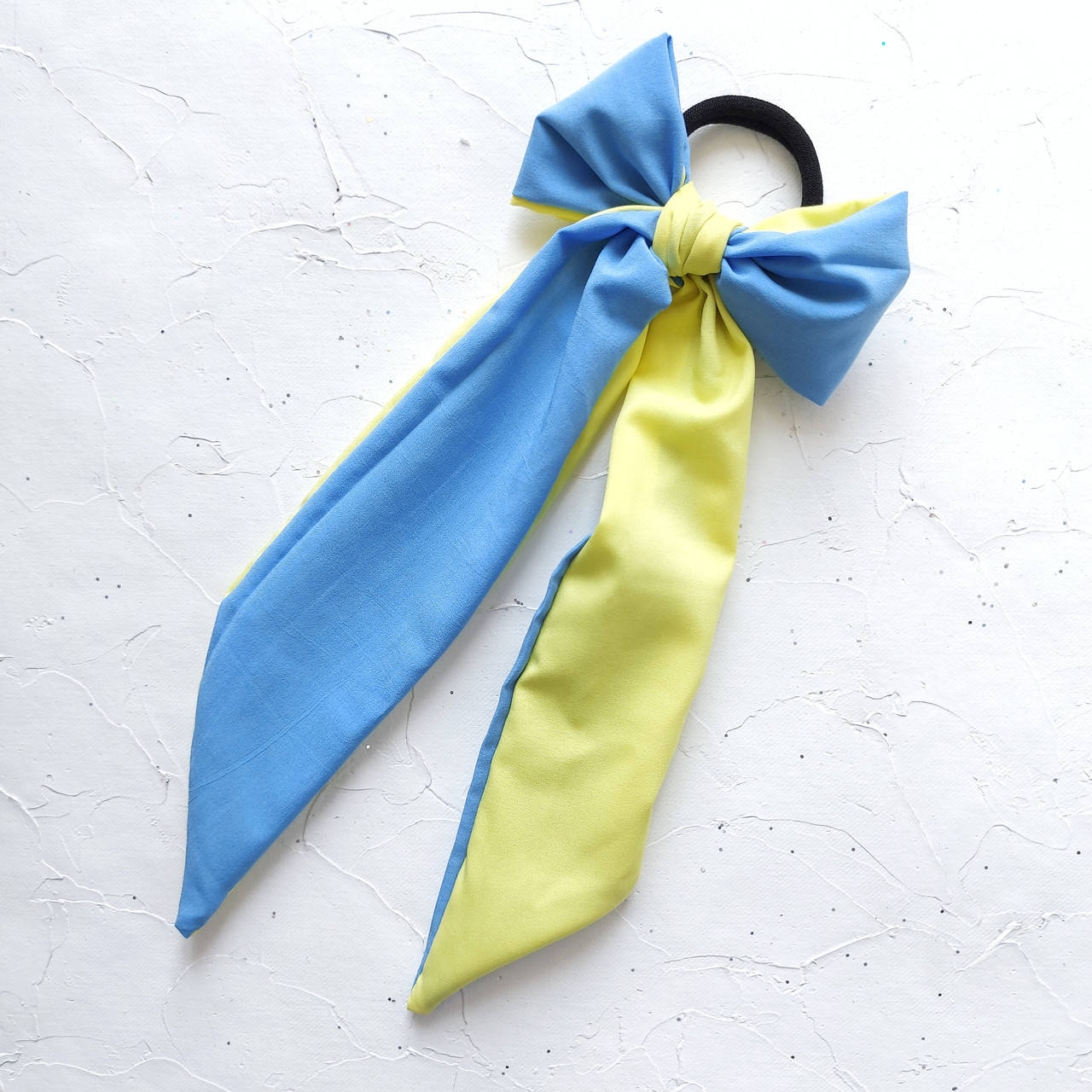 

Резинка БАНТИК БЛАКИТНО-ЖОВТИЙ