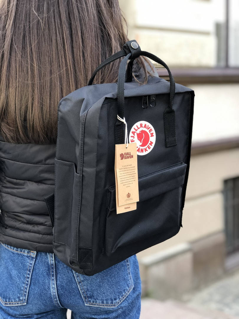 

Рюкзак Fjallraven Kanken Classic "Black", Черный