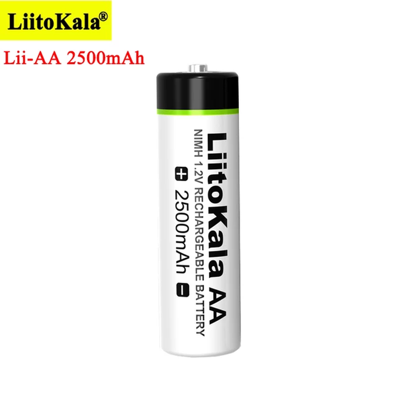 

Аккумулятор пальчиковый AА LiitoKala 2500mAh