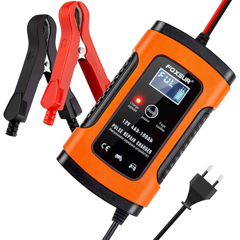 

Зарядное устройство для автомобильного аккумулятора 12V FOXSUR EU2R