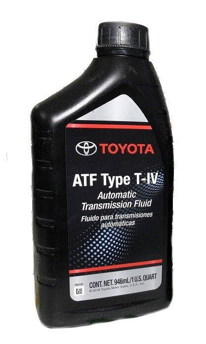 

Трансмиссионное масло TOYOTA ATF Type T-IV 0.946 л
