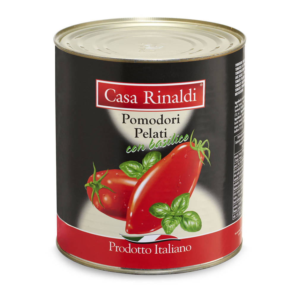 

Помидоры очищенные в собственном соку с базиликом Casa Rinaldi 3кг