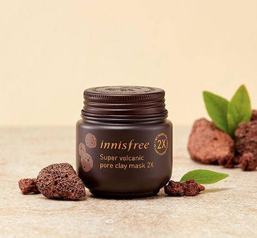 

Очищающая маска-скраб с вулканической глиной Innisfree Super Volcanic Pore Clay Mask 2X 100ml