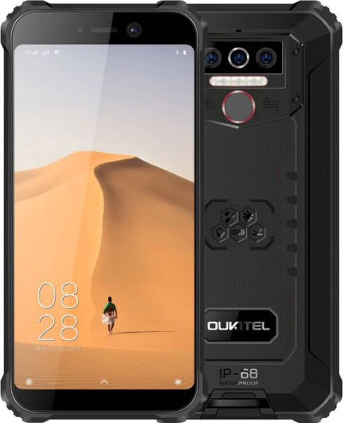 

Мобильный телефон Oukitel WP5 4/32Gb (АКБ 8000 мАч) Black-Red