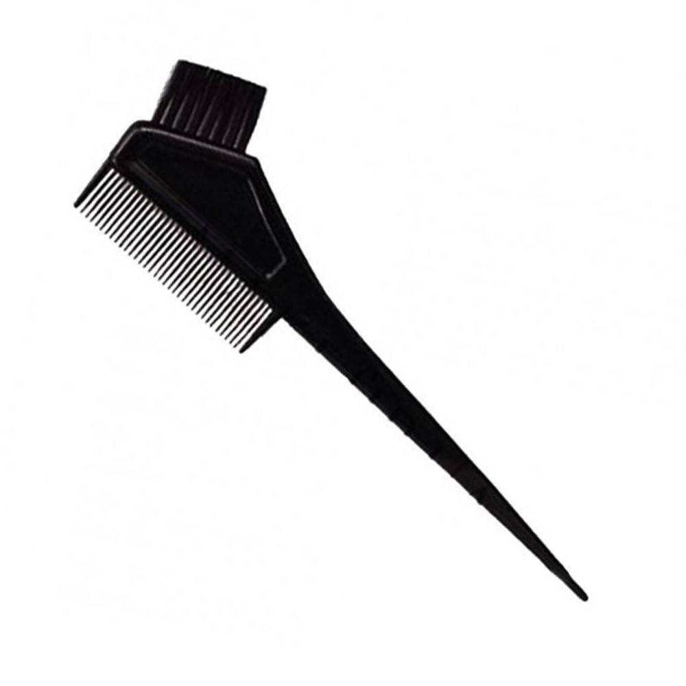 

Кисточка для краски, черная, с гребешком Hairway, Черный