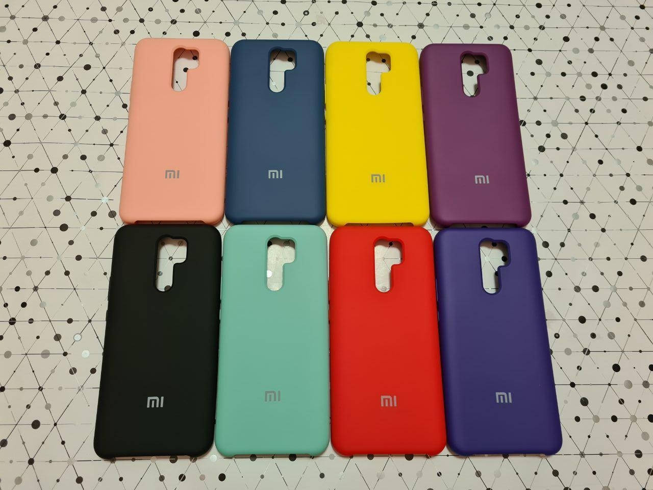 

Брендовый SOFT-TOUCH чехол SILICONE COVER для Xiaomi (Ксиоми) Redmi 9, Разные цвета
