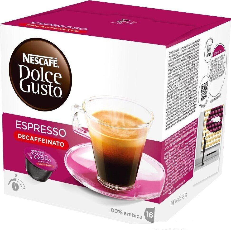 

Кофе в капсулах Nescafe Dolce Gusto Espresso Deca 96г