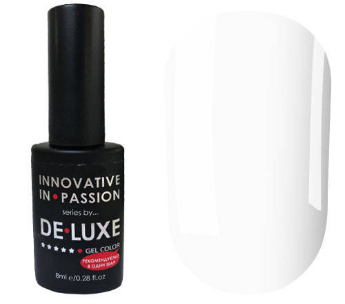 

Гель-лак для ногтей De Luxe №048 Белый 8 мл (13471Gu)