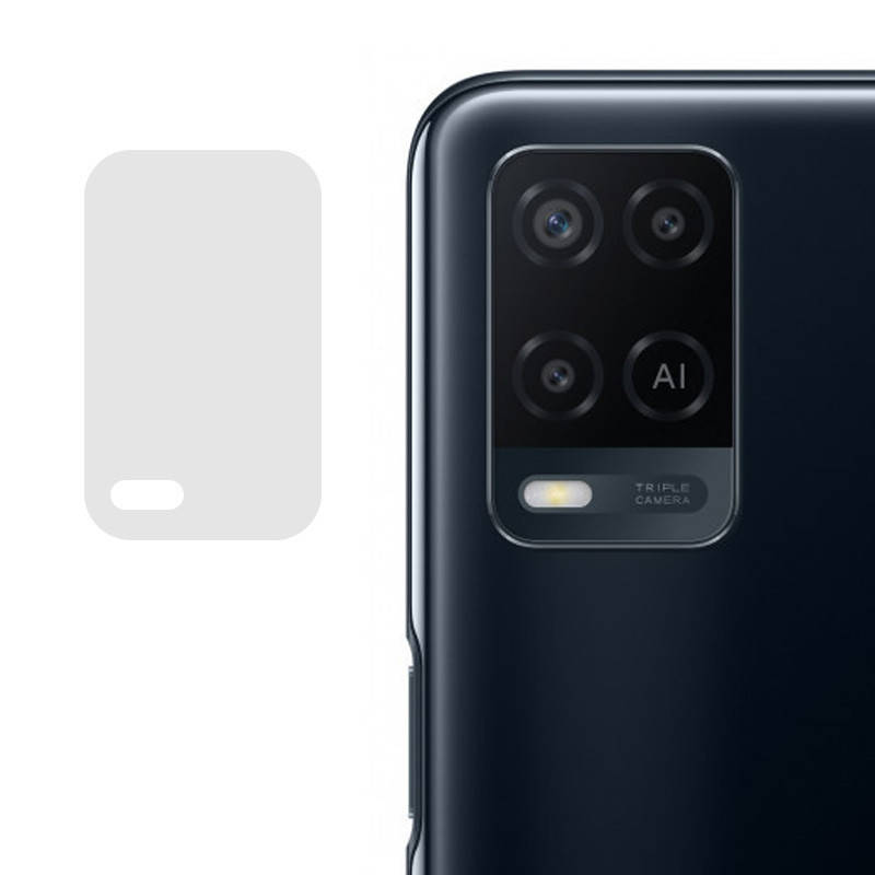 

Гибкое защитное стекло 0.18mm на камеру для Oppo A54 4G