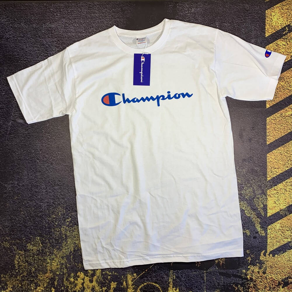 

Champion Футболка мужская • Бирка оригинальная • Белая
