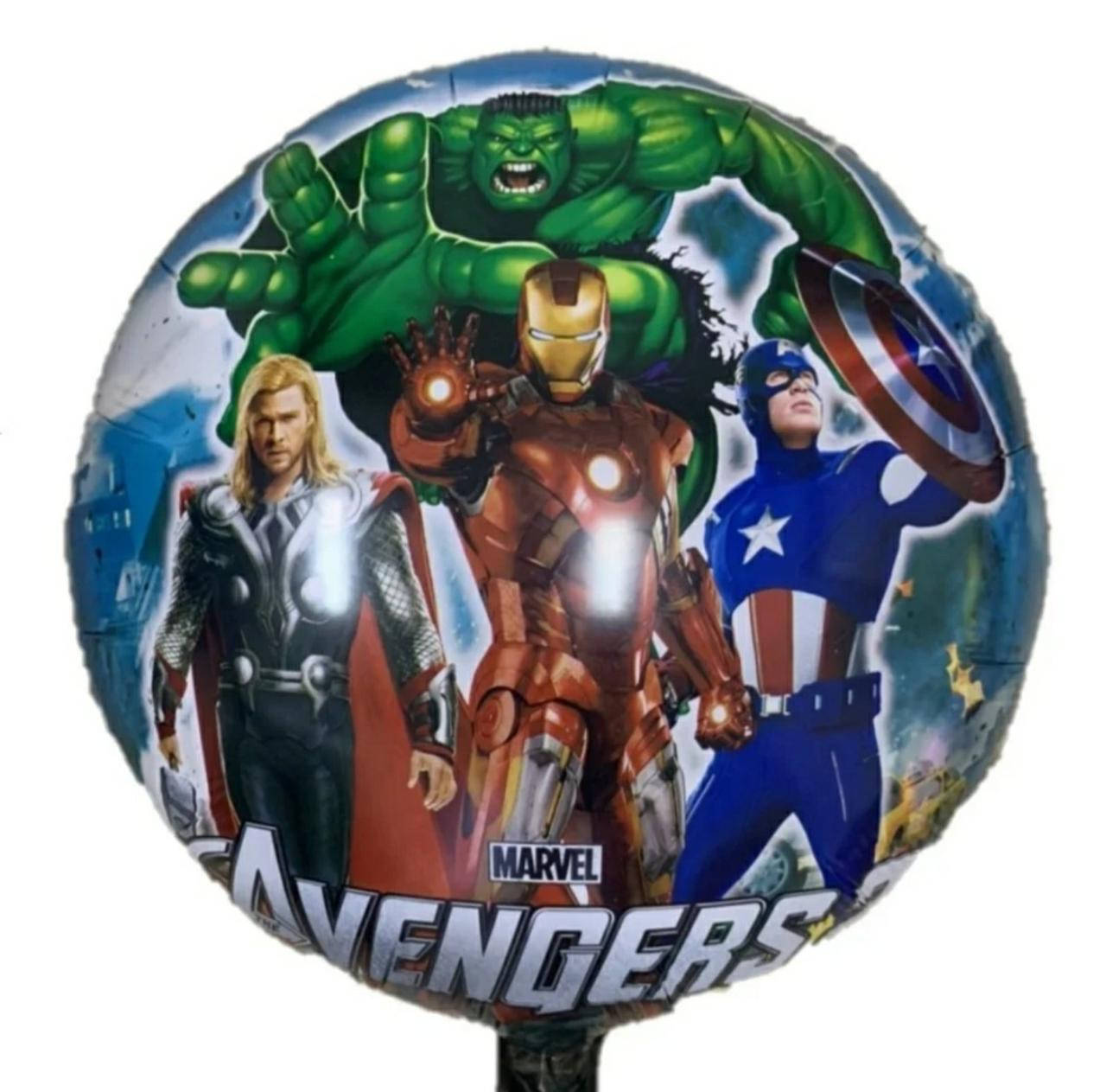 

Фольгированный шар круг Marvel Мстители 18" Китай