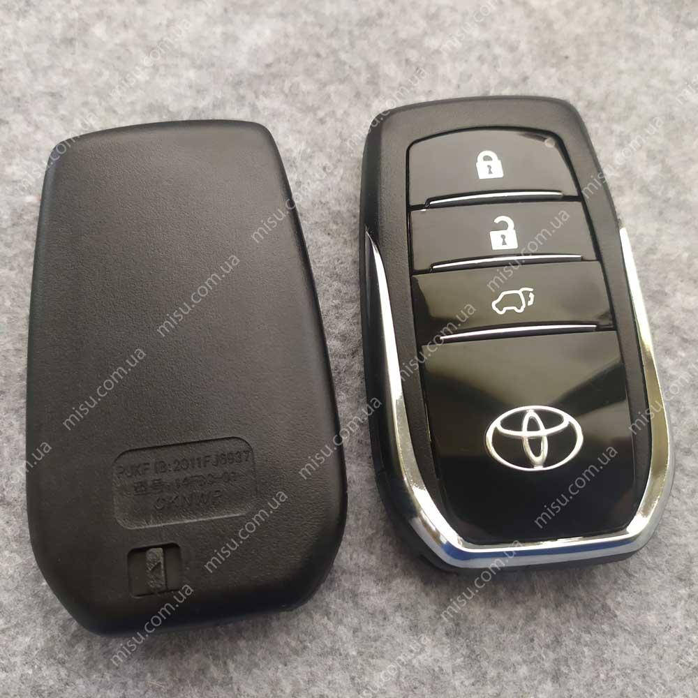 

Корпус ключа Toyota Land Cruiser 200, Prado, Fortuner, Rav4, Highlander 3 кнопки