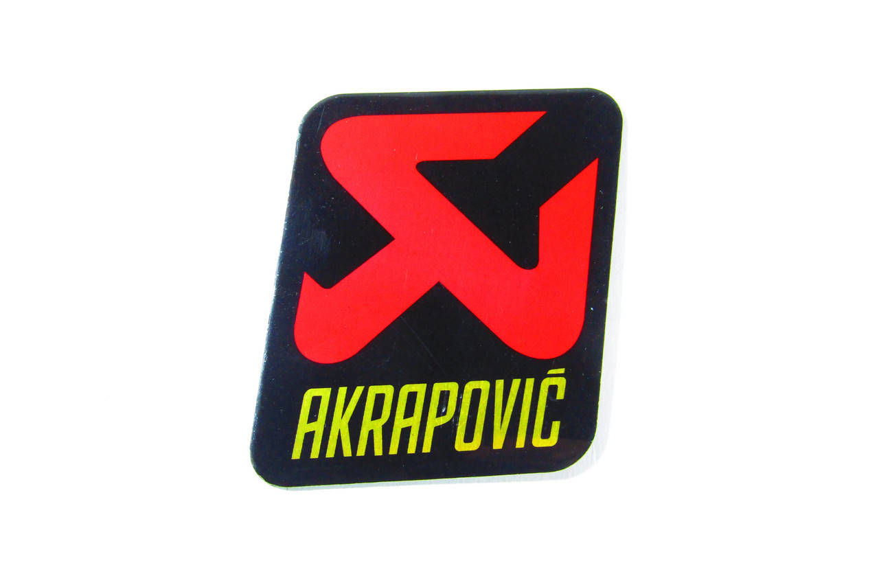 

Наклейка на глушитель термостойкая AKRAPOVIC