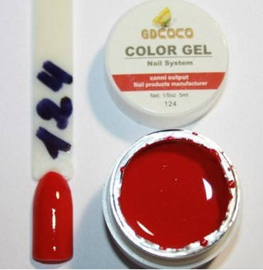 

Гель краска для покрытия и прорысовки ногтей СОСО ( 124)
