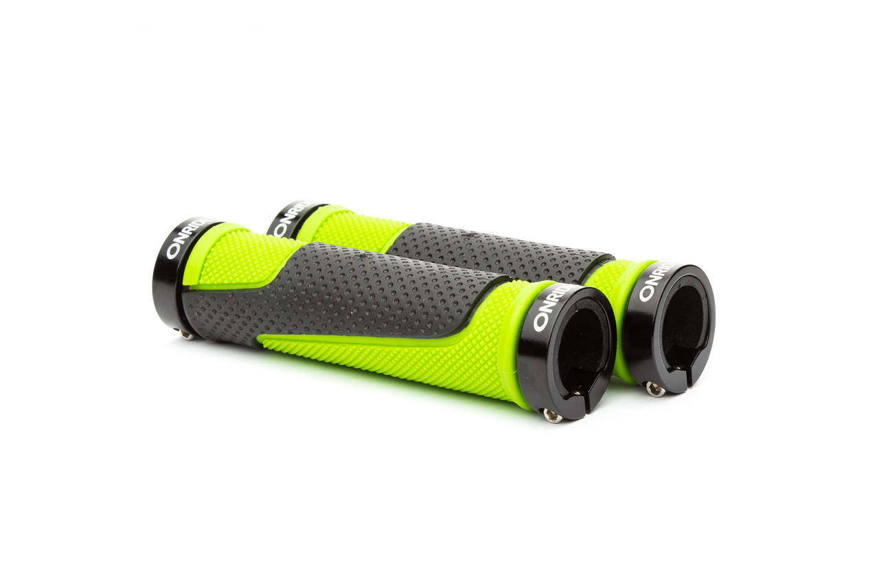 

Ручки руля ONRIDE DualGrip чорний/зелений