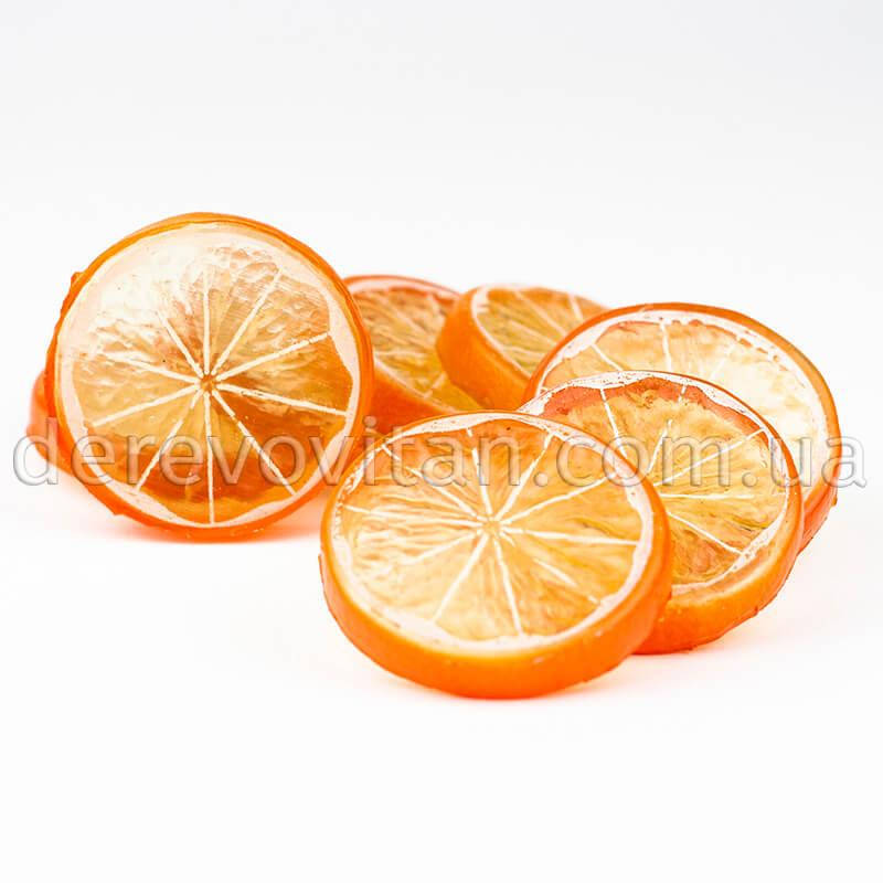 

Декоративные дольки апельсина, 0.9×5 см, 25 шт.