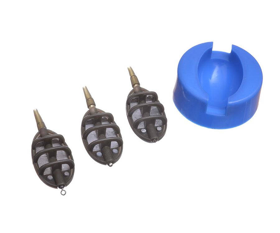 

Набор кормушек Flagman 15г+24г+40г с пресс-формой