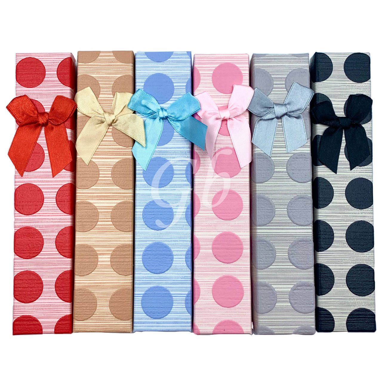 

Подарочная коробочка 6шт «Piselli» под цепочку