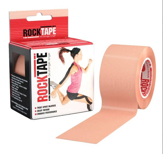 

Кинезио тейп RockTape Classic (CША) Бежевый