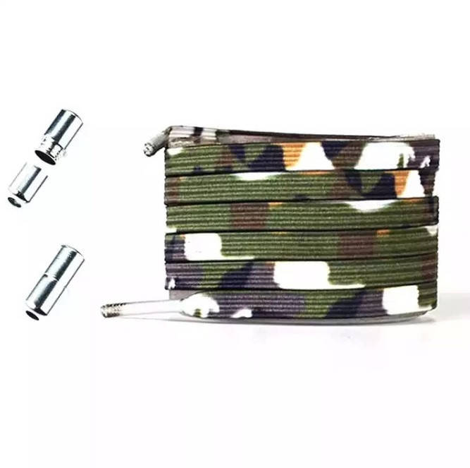 

Шнурки резиновые 1 м, цв. комуфляж