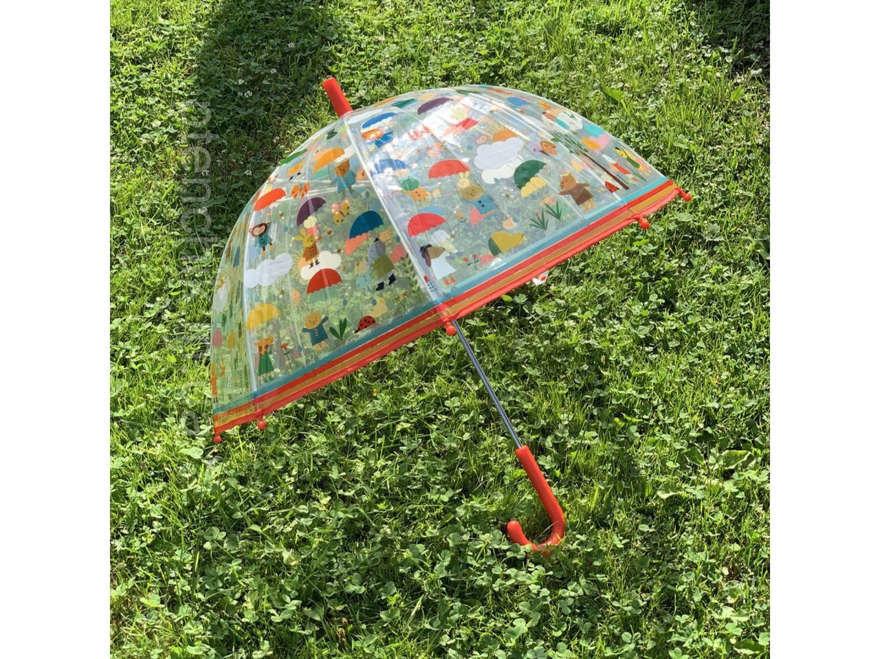 

DJECO детский зонт прозрачный «Под дождём"