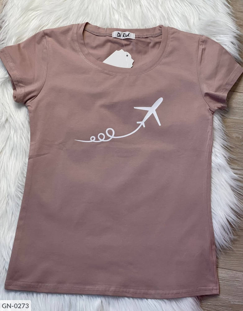 

Футболка женская модель 801 (XS-M) "MARINA" недорого от прямого поставщика, Бежевый