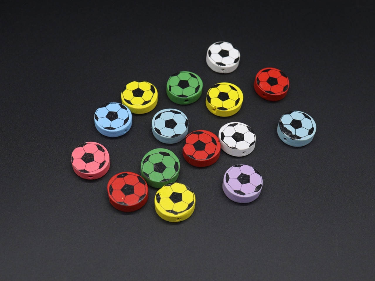 

Деревянные заготовки для творчества. Мяч. Цвет микс. 20мм