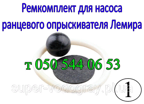 

Ремкомплект для опрыскивателя Лемира (ранцевый)