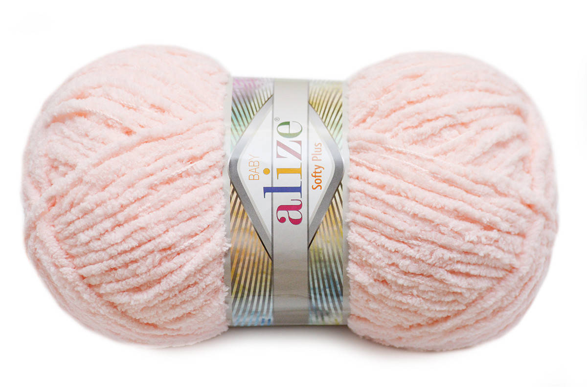 

Alize Softy Plus, Пудра №340, Розовый