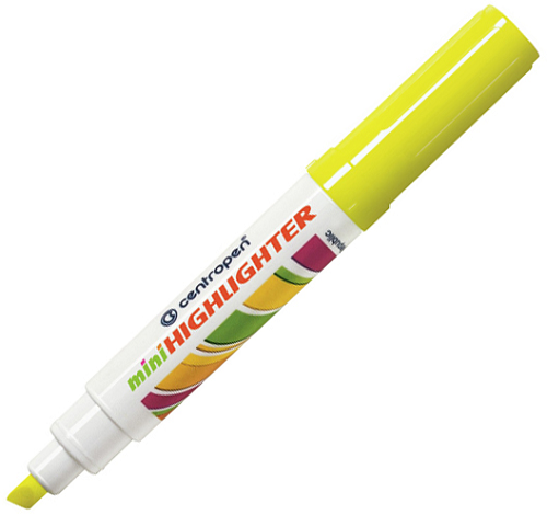 

Маркер текстовый Centropen MINI Highlighter Желтый 8052