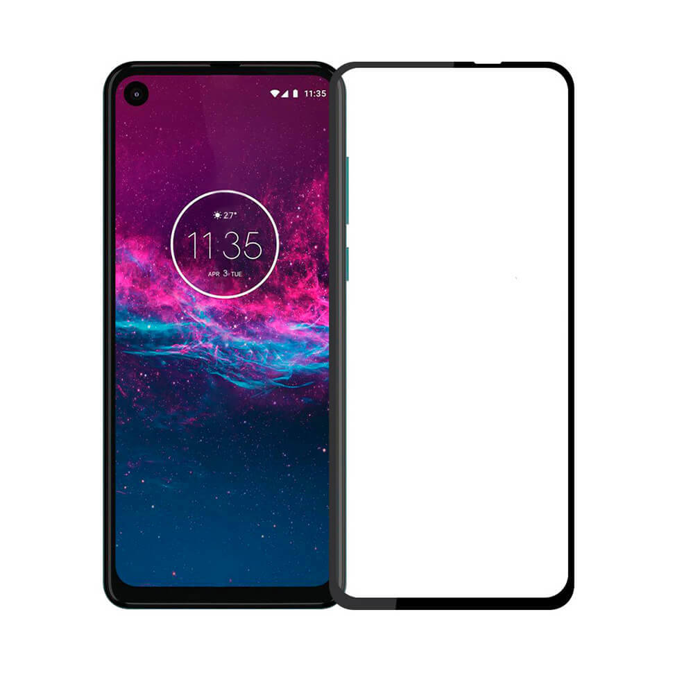 

Защитное Full Glue стекло Pinwuyo для Motorola One Action Black, Черный