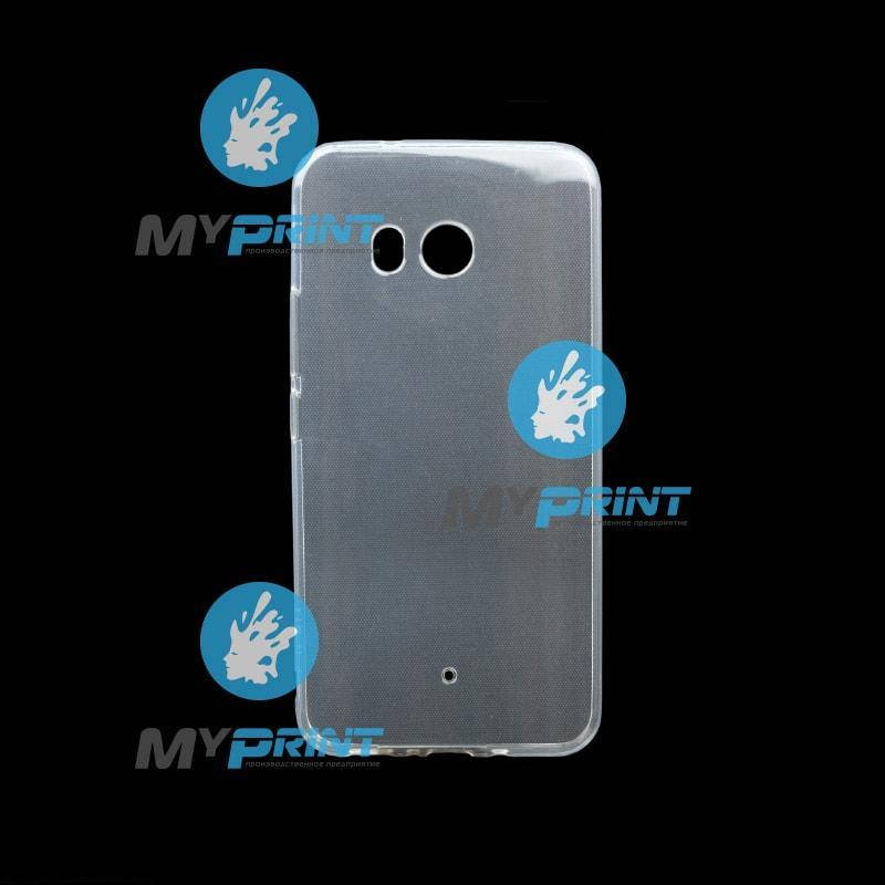 

Чехол силиконовый прозрачный для HTC U11