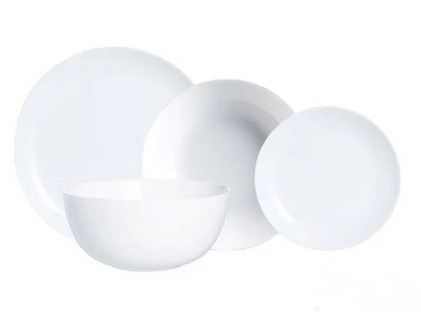 

Luminarc Сервиз столовый Diwali 19 предметов V0361(H5869), Белый